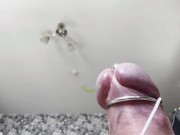 Amazing Close up sounding cumshot. 10/16