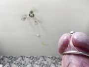 Amazing Close up sounding cumshot. 12/16