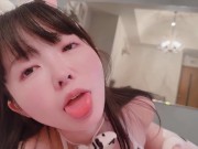 💞「おちんちんしゅきい💗」発情牛コス娘の淫語アヘ顔交尾💗おもちゃでパイパンおまんこいっぱいイクイク♡ ⚠️舌出し多め⚠️【ゆりんのちいさくてごめんなさい♡】 1/16