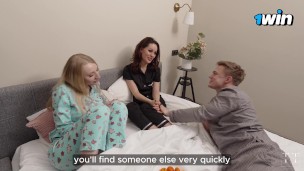 We fucked our gay friend and he became hetero