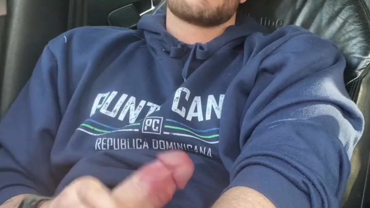 Pulling over to wank my fat cock in the car park - Free Sex Video - RedTube