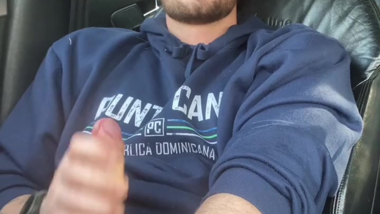 Pulling over to wank my fat cock in the car park - Free Sex Video - RedTube