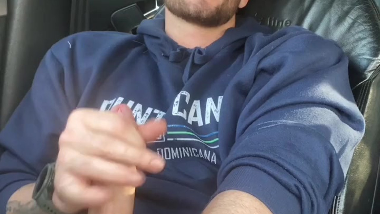 Pulling over to wank my fat cock in the car park - Free Sex Video - RedTube