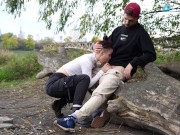 💦Public Sex Vlog: Deepthroat & unexpected pussy creampie 6/16