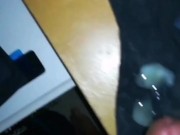 21 YEAR OLD COCK CUMS ON SOCK AT NIGHT 14/16