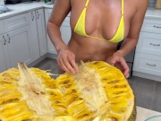 443 microbikini milf eats exotic fruit flavored with semen OnlyFans @ appleliu-76 13/16