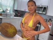 443 microbikini milf eats exotic fruit flavored with semen OnlyFans @ appleliu-76 5/16
