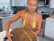 443 microbikini milf eats exotic fruit flavored with semen OnlyFans @ appleliu-76
