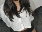 Mi Vecina OtaKu es bien Caliente🙈 Joven Mojadita Gime Rico/Le gusta mi verga