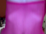 Cam gets fucked in both holes and creampied 10/16