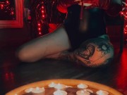 Firefighter babe puts out fire with explosive squirt 3/16