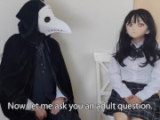 HENTAI Aibu。森。セクシーな衣装。枕でオナニー。 14/16