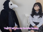 HENTAI Aibu。森。セクシーな衣装。枕でオナニー。 15/16