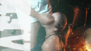 Swedish hot blonde Rosa Josefin gives amazing head in fishnets N.E.S.M.O.B commercial