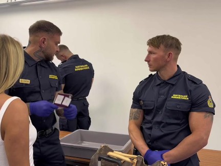 Blonde blue eyed SLUT GANGBANGED by BIG DICKED boarder force - bonnie blue / Andy lee