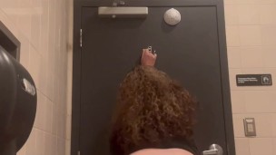 Cheerleader stuck in Walmart Bathroom