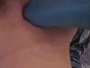 Girl touches herself until she orgasms loudly 16/16