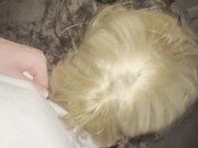 Tattooed Blonde Babe's Tight Pussy Gets Slammed Deep 1/16