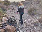 Ich musste soooo dringend Pissen während wir Spazieren waren 14/16