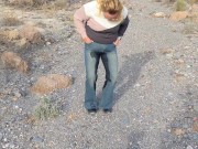 Ich musste soooo dringend Pissen während wir Spazieren waren 8/16