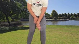 Big monster cock in grey sweatpants cumhot