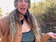 Cum with me on a Horny Naked Hike // Masturbating on Public Trail | Steph in Space 1/16