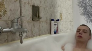 jerking off in the bathroom