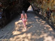 I let a stranger fuck my little pussy on the beach 2/16