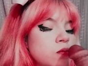 Cute Teen Girl blows! Pink, Pink, Pink! 3/16