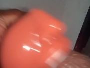 How I stretched my  toy after making a tribute to a hot bbc slut 6/16