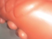 How I stretched my  toy after making a tribute to a hot bbc slut 9/16