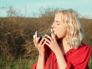 🌷 ASMR Spring! Licking & Mouth Sounds with Elsa (3Dio, 4K) 14/16