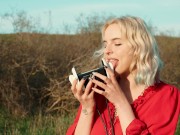 🌷 ASMR Spring! Licking & Mouth Sounds with Elsa (3Dio, 4K) 2/16