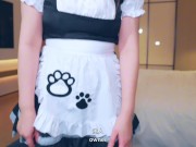 淫荡女仆的肉体服务·随时供给主人中出内射～完整版关注fansly，互动关注推特哦！