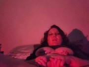 Big tits milf masturbating 14/16