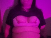 Solo milf masturbating enjoying herself