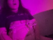 Solo milf masturbation with breast pump 12/16