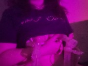 Solo milf masturbation with breast pump 2/16