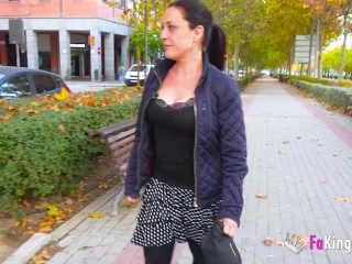 Busty amateur mommy Paula Ortiz and the HARD SHAFTING she desperately needed!