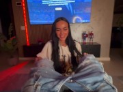 Step Sister Says : Stop Playing Break My Pussy And Cum Inside Me 💦 4/16