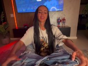 Smash Your StepSister's Pussy instead of playing and cum inside me 😋💦 4/16