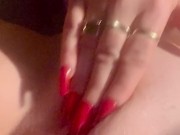 Watch me make myself cum up close juicy pussy 13/16