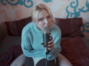 ASMR Gently Ear Licking, Close Breathing 7/16