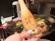 Jenna Starr Cooks Meat and Potatoes Story Time 16/16