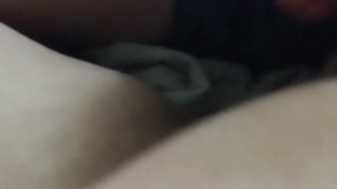 My fiance and I at the sopha