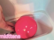 slo mo piss fountain. suck and swallow 14/16