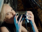 ASMR Licking & Mouth Sounds, Roleplay with Elsa (3Dio, 4K) 10/16