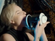 ASMR Licking & Mouth Sounds, Roleplay with Elsa (3Dio, 4K) 4/16