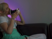 ASMR Intense Ear Licking (Close Up) with Elsa (3Dio, 4K) 14/16