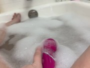 Playing in the bath 4/16